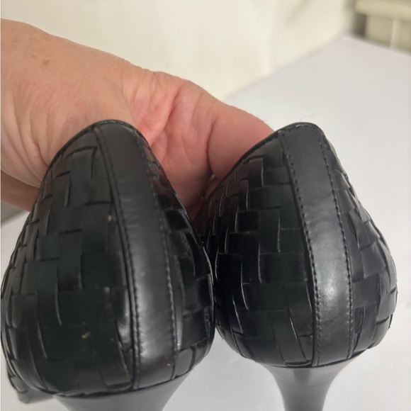 Cole Haan black woven heels - Picture 15 of 15